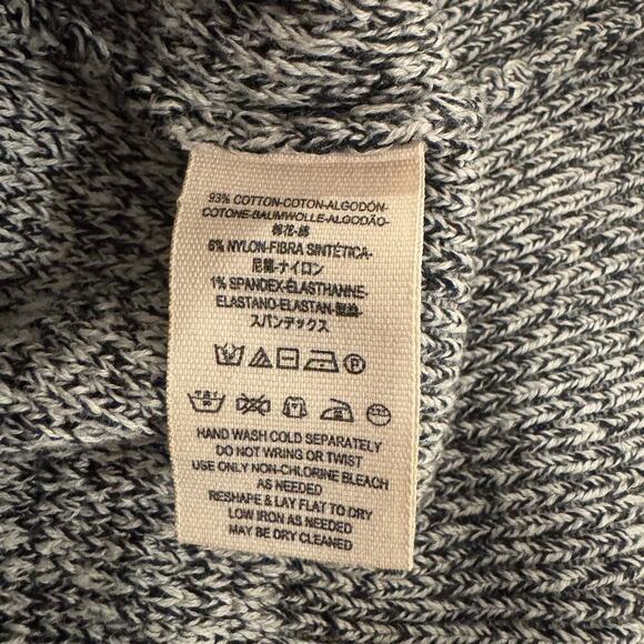 Free People Too Good Ribbed Trim Pullover Sweater in Black Size Small - Picture 7 of 8